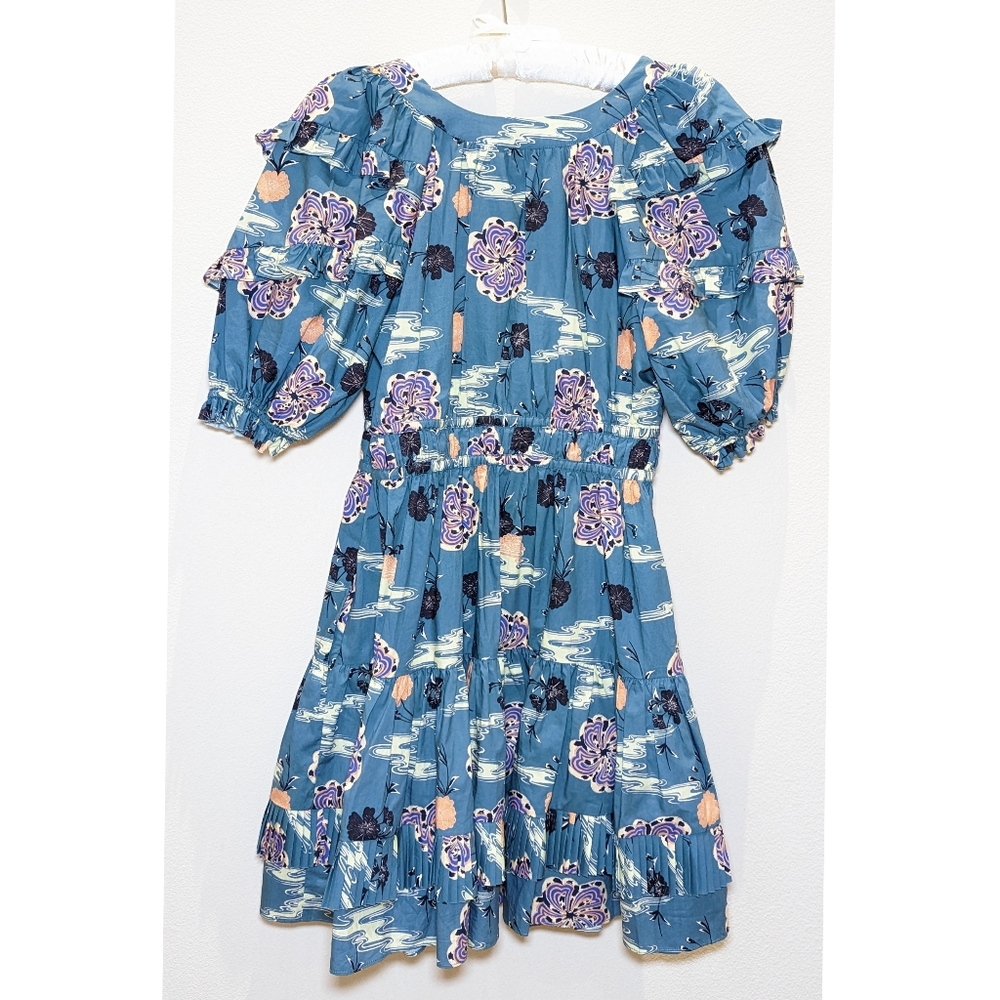 EUC Ulla Johnson Naomi Dress in River - Picture 8 of 15